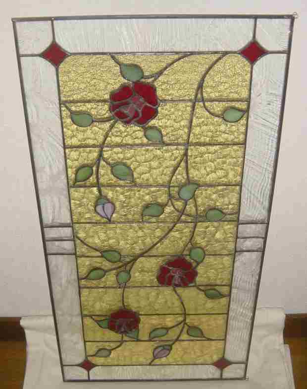 Tiffany technique window panel