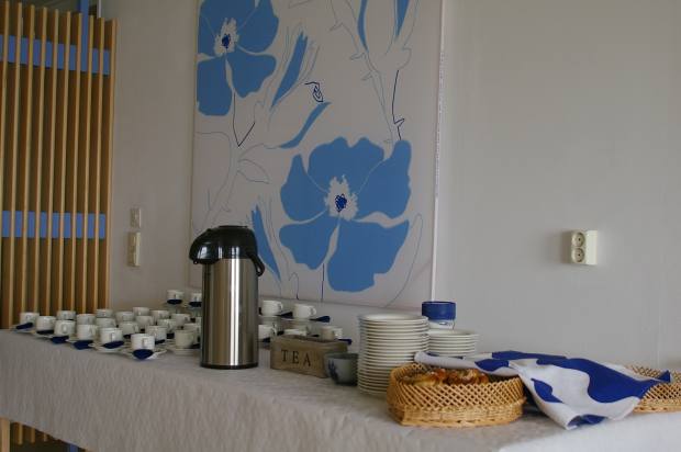 Coffee, tea and snack service at Järvelä