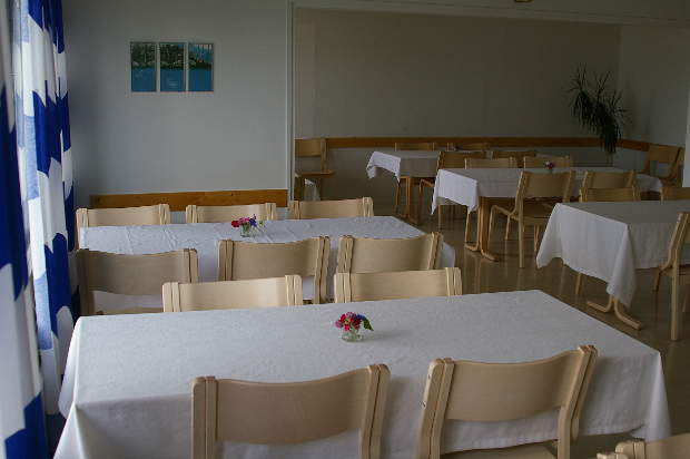 The main room at Järvelä
