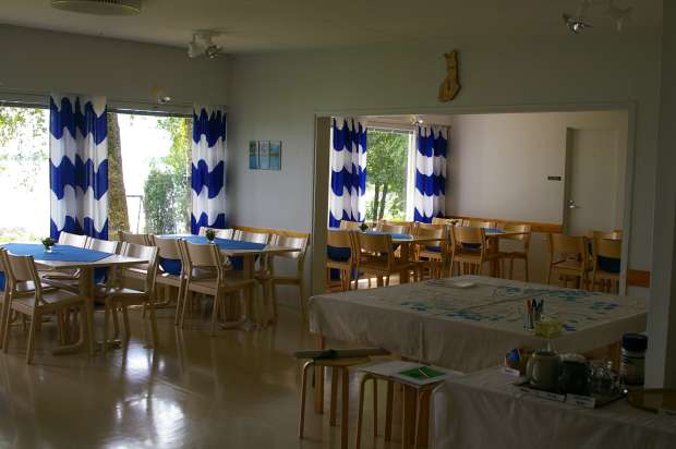 The main room at Järvelä