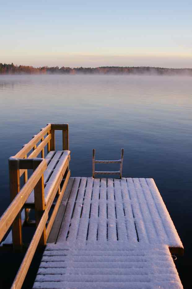 Järvelä sauna pier